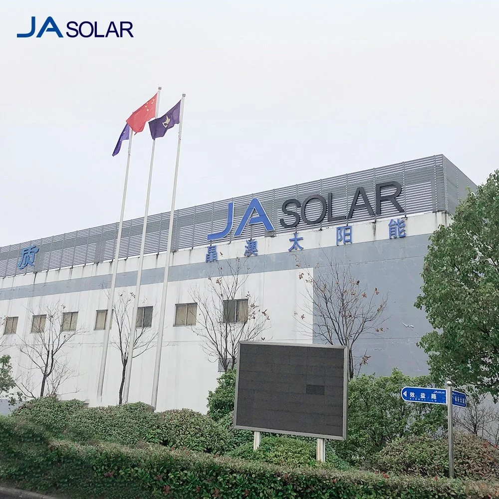 Ja Solar 440W 450W 460W Bifacial Mono Perc Half Cell High Power Industrial Solar Panel