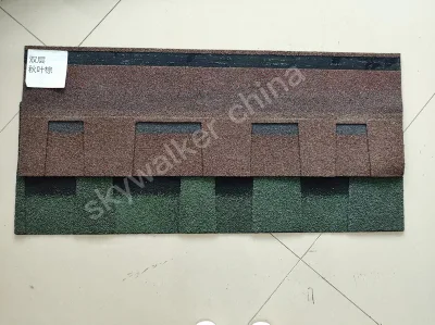 Solar Heat-Reflective Asphalt Roofing Shingles Roofing Tile Made in China