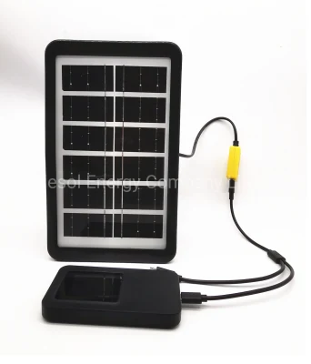 3W 6V Small Photovoltaic Glass Solar Panel for Rechargeable Phone Radio Bulb