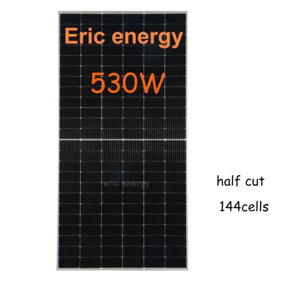 Europe Warehouse 60V 500W 530W 550 W Monocristalino Solar Panel 550 Watts Paneles Solares DIY